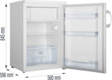 Gorenje RB493PW kombi-køleskab Fritstående 120 L Hvid