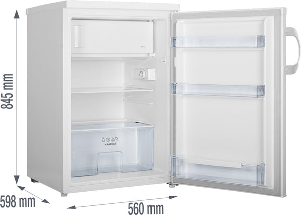 Gorenje RB493PW kombi-køleskab Fritstående 120 L Hvid