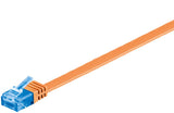 Goobay 96321 netværkskabel Orange 2 m Cat6a U/UTP (UTP)