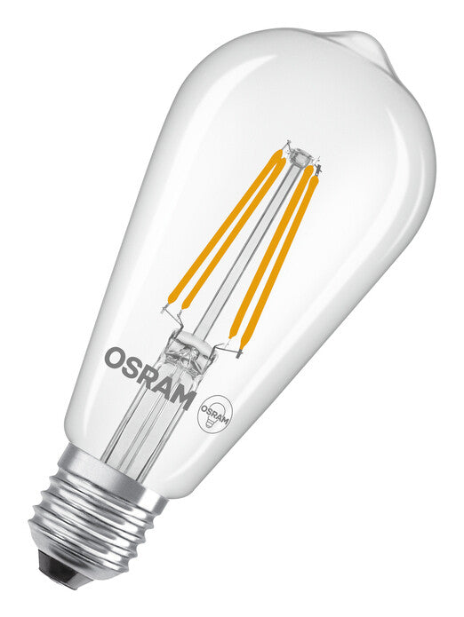 Osram Classic Edison LED-lampe Varm hvid 2700 K 3,8 W E27 E