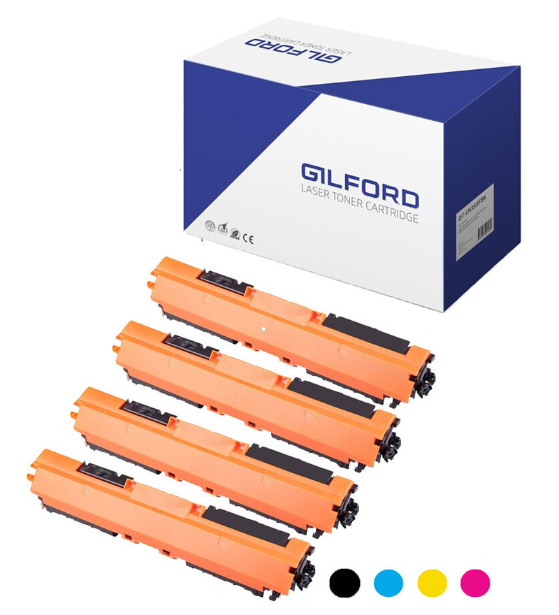 Gilford CF352A#KIT tonerpatron 1 stk Kompatibel Sort, Blå, Magenta, Gul