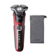 Philips SHAVER Series 5000 S5883/10 barbermaskine til ham Rotations shaver Trimmer Sort, Rød
