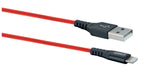 Schwaiger LPRO410 501 kabel til mobiltelefon Rød 1,2 m USB A Lightning