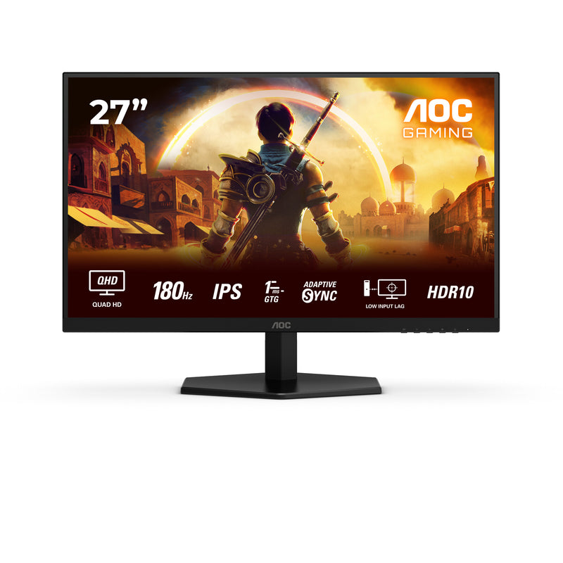 AOC G4 Q27G42XE computerskærm 68,6 cm (27") 2560 x 1440 pixel Quad HD Sort, Rød