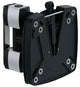 Novus 1.7 TSS Support Carriage Skrivebord Anthracit, Sølv