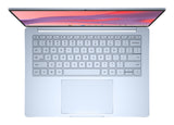 ASUS Chromebook CM14 CM1406CM4A-LY0052 MediaTek Kompanio Kompanio 540 35,6 cm (14") WUXGA 8 GB LPDDR5x-SDRAM 128 GB eMMC Wi-Fi 6E (802.11ax) ChromeOS Blå QWERTZ Tysk
