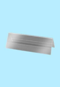 Sigel Table Top Display Frame 190x 60 mm, 5 pcs. dokumentholder Transparent