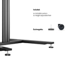 Multibrackets 6252 skærmbeslag til skiltning 139,7 cm (55") Sort