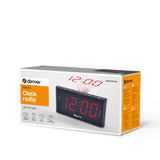Denver CPR-710 vækkeur Digital alarmur Sort