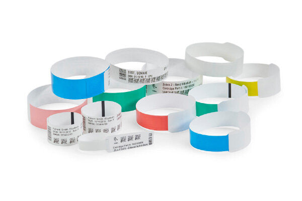 Zebra Z-Band UltraSoft Wristband Hvid