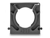 DeLOCK 60486 kabelorganisator Kabelholder Sort 4 stk