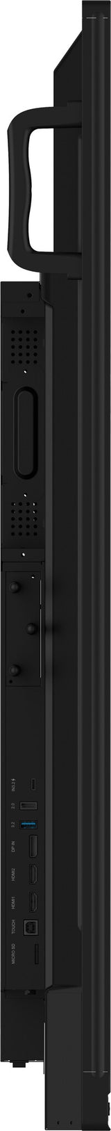 iiyama TE6513A-B2AG skilte display Interaktivt fladpanel 163,8 cm (64.5") Wi-Fi 500 cd/m² 4K Ultra HD Sort Berøringsskærm Indbygget processer Android 24/7