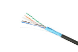 Extralink EX.10079 netværkskabel Sort 305 m Cat6 F/UTP (FTP)