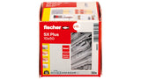 Fischer 568010 skrueanker og vægudtag 50 stk Udvidelsesanker 50 mm