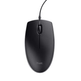 Trust TKM-250 tastatur Mus inkluderet Kontor USB QWERTZ Tysk Sort
