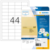 HERMA 4680 print etiket Transparent Selvklæbende printeretiket