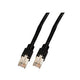 EFB Elektronik 2m Cat.5e netværkskabel Sort Cat5e