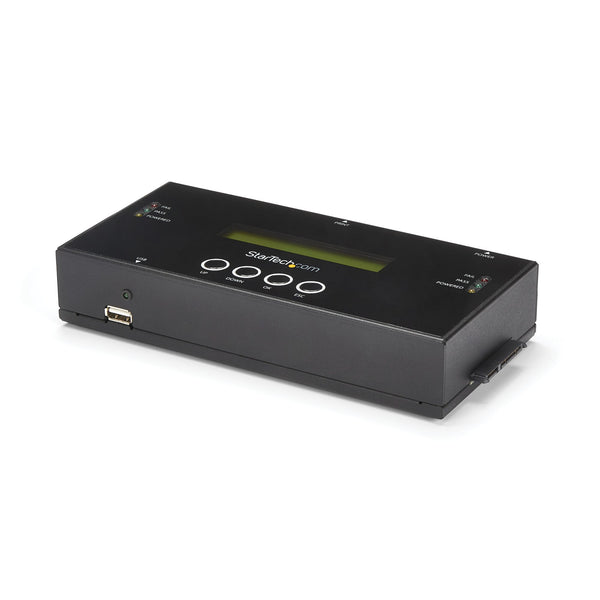 StarTech.com SATSASDUPE11 kopienhed til digital medie HDD duplikator Sort 2 Kopier