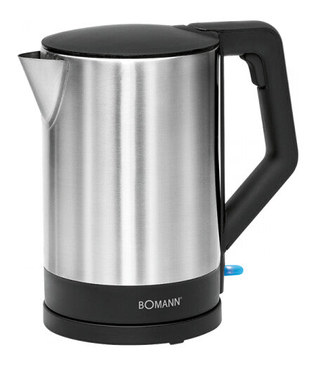 Bomann WKS 3002 CB elkedel 1,5 L 2200 W Sort, Rustfrit stål