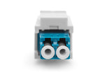 Digitus DN-96007-1-K fiber adapter LC/LC 1 stk Blå