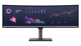 Lenovo ThinkVision P49w-30 computerskærm 124,5 cm (49") 5120 x 1440 pixel Dual WQHD LED Sort