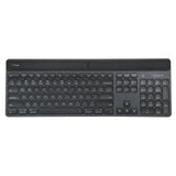 Targus Sustainable Energy Harvesting EcoSmart tastatur Universel Bluetooth QWERTY Nordisk Sort