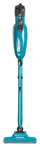 Makita DCL284FZB stav støvsuger & elektrisk kost 2-i-1 stangstøvsuger Batteri Dry Sort, Teal