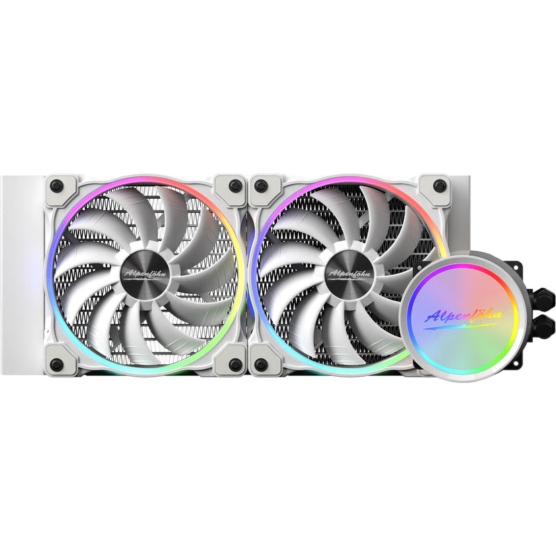 Alpenföhn 84000000193 Computerkølesystem Processor Alt-i-en væskekøler 12 cm Hvid 1 stk