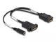 DeLOCK 87039 kabel kønsskifter DisplayPort DisplayPort, DC Sort