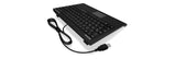 KeySonic ACK-540U+ (DE) tastatur Kontor USB QWERTZ Tysk Sort