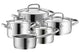 WMF Gourmet Plus 0720556030 pan/pot set 9 stk