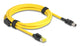 DeLOCK 81251 netværkskabel Sort, Gul 2 m Cat6