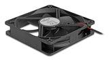 DeLOCK 67292 Computerkølesystem Computerkabinet Ventilator 12 cm Sort 1 stk