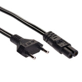 Akyga AK-RD-01A el-ledning Sort 1,5 m CEE7/16 IEC C7