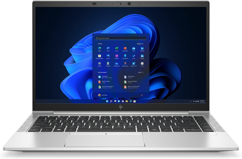 T1A HP EliteBook 840 G8 Refurbished Intel® Core™ i5 i5-1135G7 Laptop 35,6 cm (14") 16 GB DDR4-SDRAM 256 GB SSD Wi-Fi 6 (802.11ax) Windows 11 Pro Sølv
