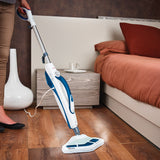 Polti Vaporetto SV460 Double Dampmoppe 0,3 L 1500 W Blå, Hvid