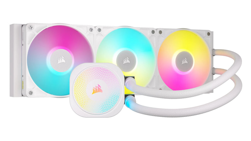 Corsair iCUE LINK TITAN RX RGB Processor Alt-i-en væskekøler 12 cm Hvid 1 stk