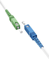 Goobay 59620 InfiniBand og fiberoptisk kabel 3 m SC FTTH Hvid