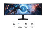 Samsung S49FG912EU computerskærm 124,5 cm (49") 5120 x 1440 pixel Dual QHD LCD Sort