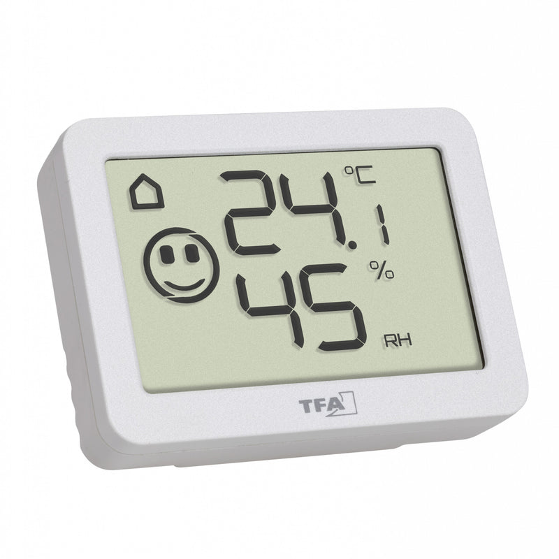 TFA-Dostmann 30.5055.02 hygrometer & psycrometer Indendørs Elektronisk hygrometer Hvid