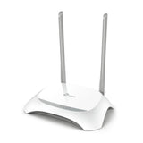 TP-Link TL-WR850N trådløs router Hurtigt ethernet Enkelt band (2,4 GHz) Grå, Hvid