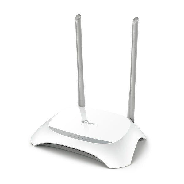 TP-Link TL-WR850N trådløs router Hurtigt ethernet Enkelt band (2,4 GHz) Grå, Hvid