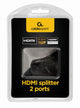Gembird DSP-2PH4-03 video-splitter HDMI 2x HDMI