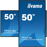 iiyama LH5041UHS-B2AG skilte display Digital fladpaneldisplay 127 cm (50") LCD 500 cd/m² 4K Ultra HD Sort 24/7