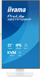 iiyama ProLite XB2797QSNP-W1 computerskærm 68,6 cm (27") 2560 x 1440 pixel Quad HD LCD Hvid