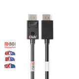 CLUB3D CAC-1091 DisplayPort kabel 1,2 m Sort