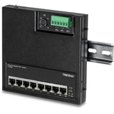 Trendnet TI-PG80F netværksswitch Ikke administreret Gigabit Ethernet (10/100/1000) Strøm over Ethernet (PoE)