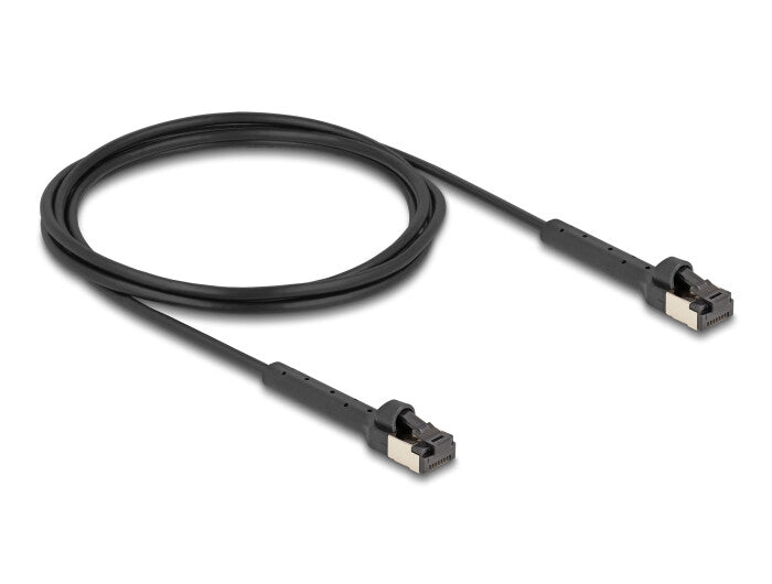 DeLOCK 80935 netværkskabel Sort 2 m Cat6a U/FTP (STP)