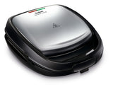 Tefal SW341D12 sandwichtoaster 700 W Sort, Rustfrit stål