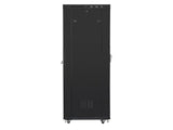 Lanberg FF01-8037-23BL stativ 37U Fritstående reol Sort